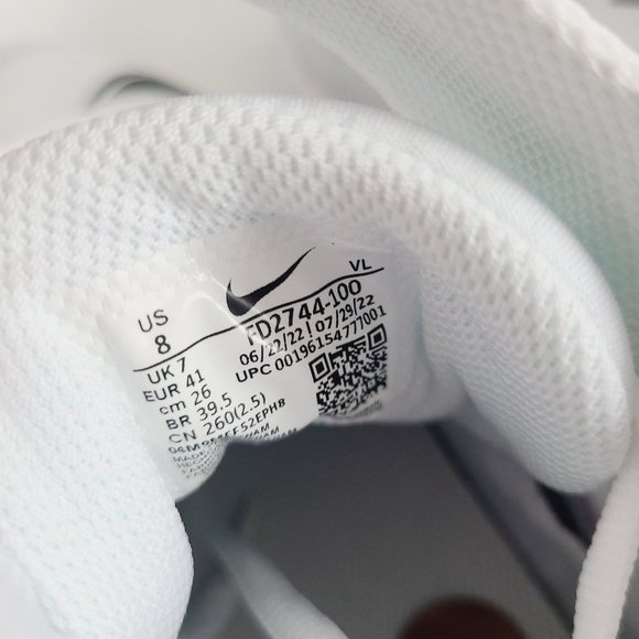 NEW Nike Alpha Huarache Elite 4 Mid Baseball Cleats FD2744-100 Size 8 White main image 10
